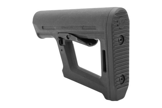 Magpul MOE PR Carbine Stock has a non-slip rubber buttpad.